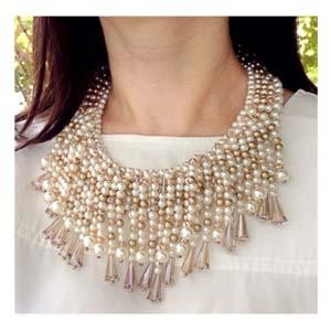 Kalung Pearl Goldy Flare