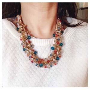 Kalung Cascade Blue