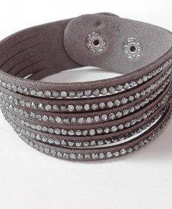 Gelang Suede Grey